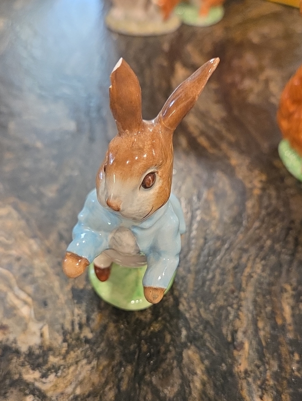 Vintage Beswick Beatrix Potter Peter Rabbit Running Figurine 1948 England BP-3b